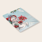 Vintage Christmas Snowman, Retro Christmas Notebook Gallery Image 2