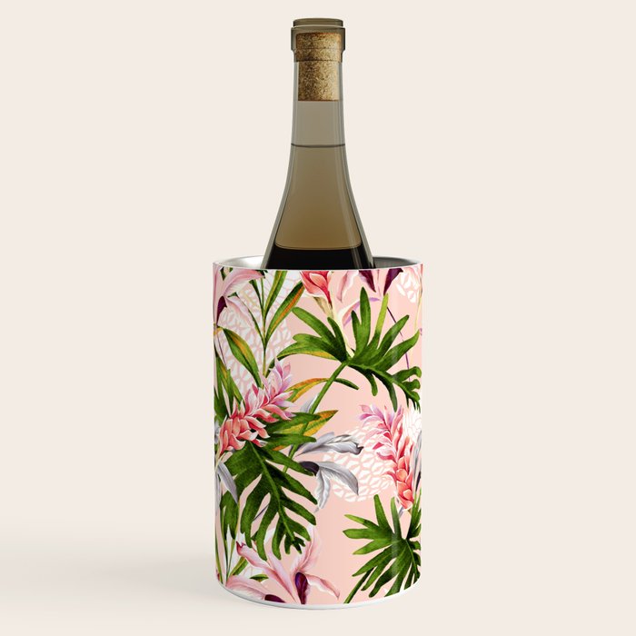 Tropical nature pattern Wine Chiller Gallery Image 2