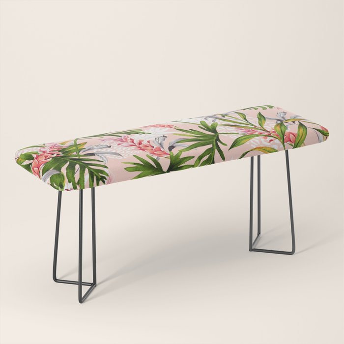 Tropical nature pattern Bench Gallery Image 1