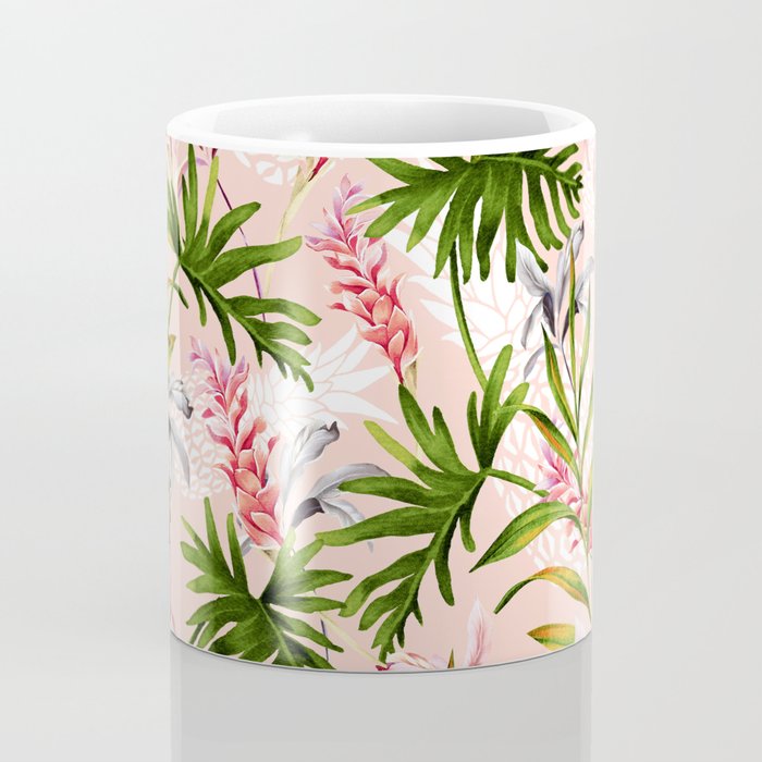 Tropical nature pattern Coffee Mug Gallery Image 4