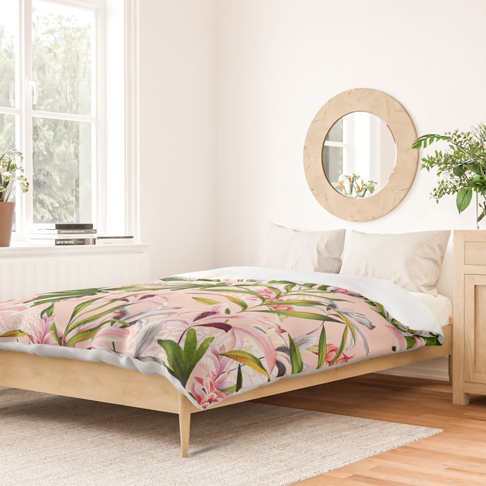 Tropical nature pattern Duvet Cover Gallery Image 2