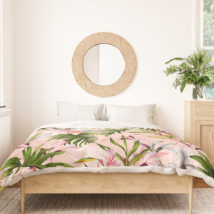 Tropical nature pattern Duvet Cover Gallery Image 3