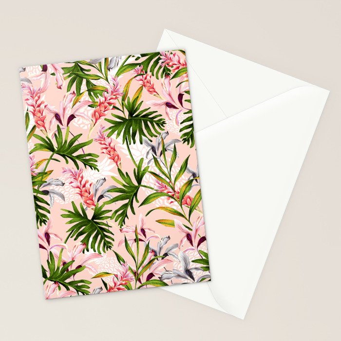 Tropical nature pattern Stationery Card Gallery Image 2