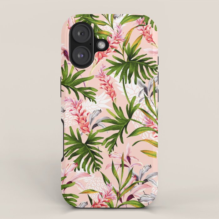 Tropical nature pattern iPhone Case Gallery Image 1