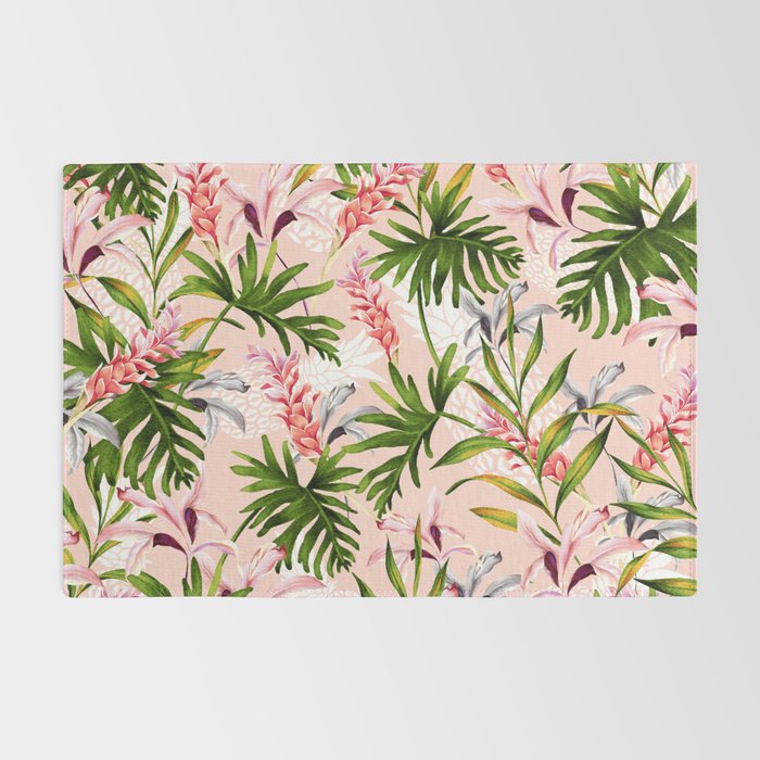 Tropical nature pattern Rug Gallery Image 2
