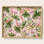 Tropical nature pattern Serving Tray Gallery Image 1