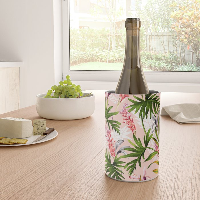 Tropical nature pattern Wine Chiller Gallery Image 4
