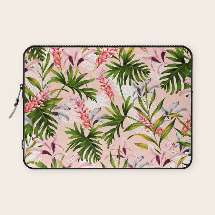 Tropical nature pattern Laptop Sleeve Gallery Image 1