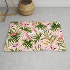 Tropical nature pattern Rug Gallery Image 1