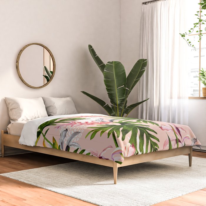 Tropical nature pattern Comforter Gallery Image 2