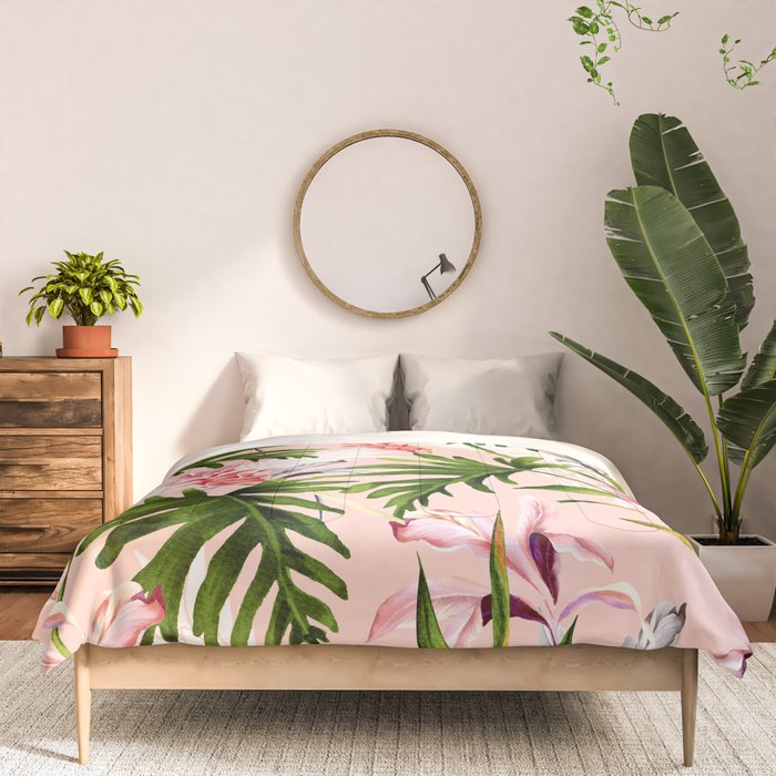 Tropical nature pattern Comforter Gallery Image 3
