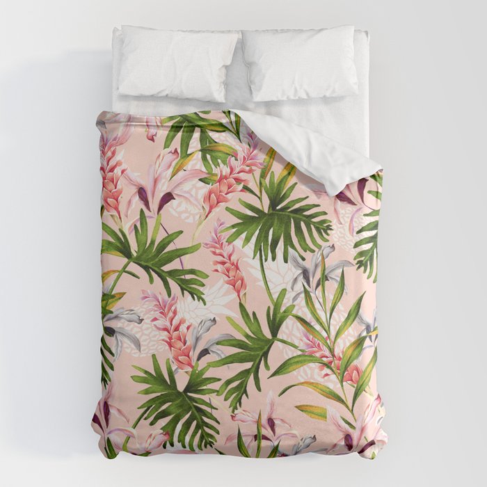 Tropical nature pattern Duvet Cover Gallery Image 6