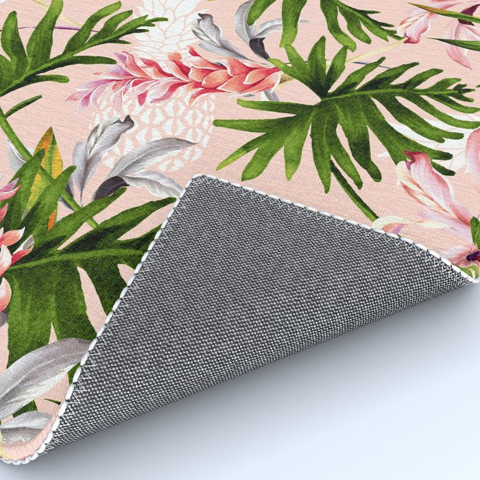 Tropical nature pattern Rug Gallery Image 4