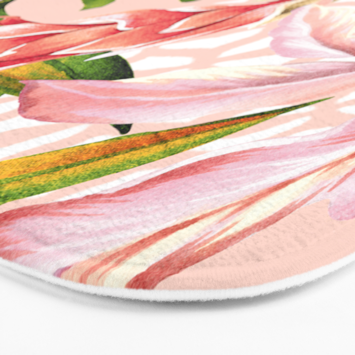 Tropical nature pattern Bath Mat Gallery Image 3