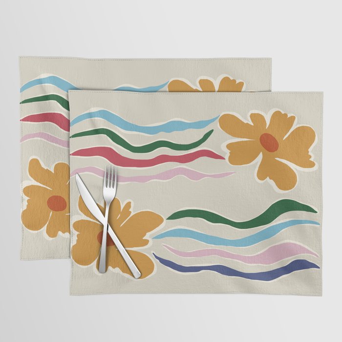 Floral Kite Placemat Gallery Image 1
