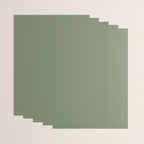 Khaki Green Solid Color Wrapping Paper Gallery Image 3