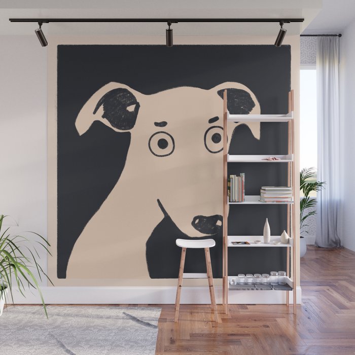 Oh greyhound Wall Mural Gallery Image 1