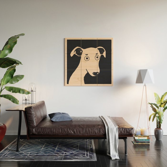 Oh greyhound Wood Wall Art Gallery Image 2