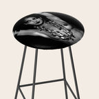 Jazz Age Josephine Baker in Folies Bergère Bananas Costume black and white photography Stool Gallery Image 2