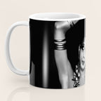 Jazz Age Josephine Baker in Folies Bergère Bananas Costume black and white photography Coffee Mug Gallery Image 3