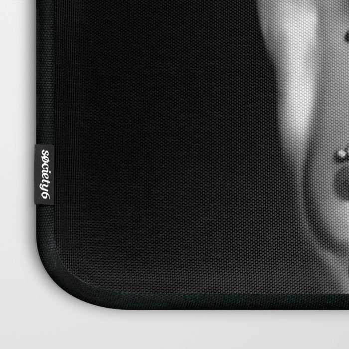 Jazz Age Josephine Baker in Folies Bergère Bananas Costume black and white photography Laptop Sleeve Gallery Image 3