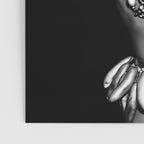 Jazz Age Josephine Baker in Folies Bergère Bananas Costume black and white photography Poster Gallery Image 3