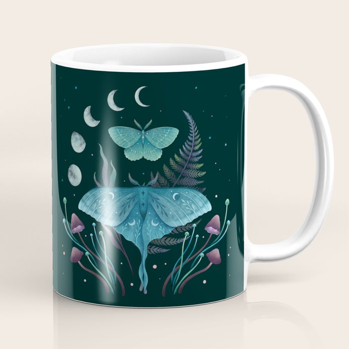 Luna and Emerald Coffee Mug Gallery Image 1