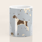 animalistic seamless pattern with hunting dogs Coffee Mug Gallery Image 4