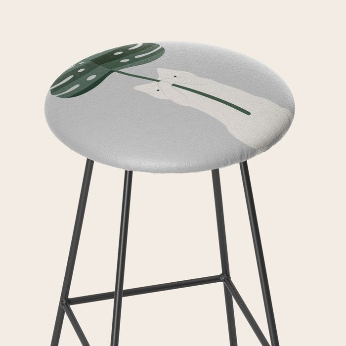 Cat and Plant 58 Stool Gallery Image 2