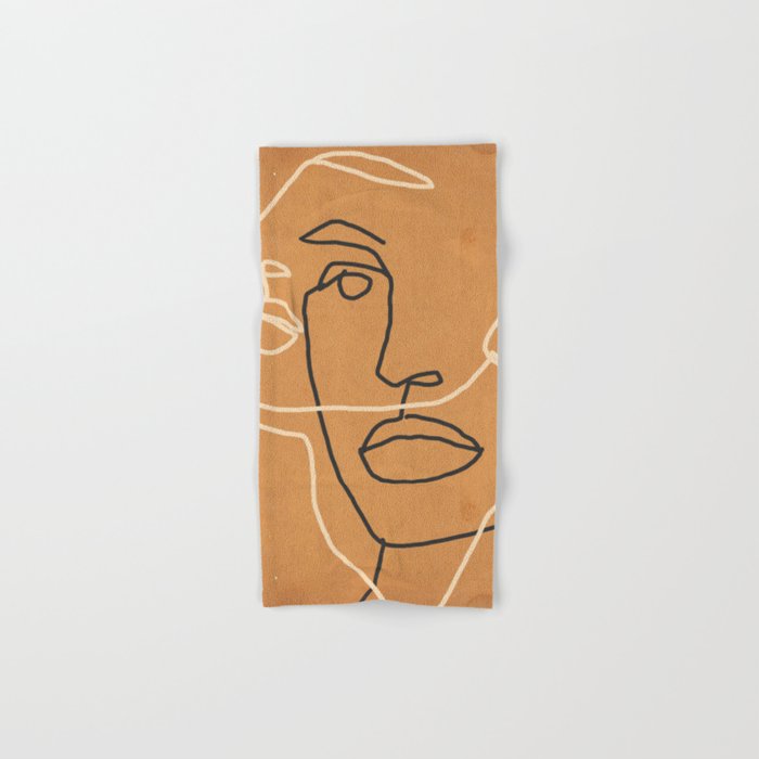 Abstract Face 6 Bath Towel Gallery Image 1
