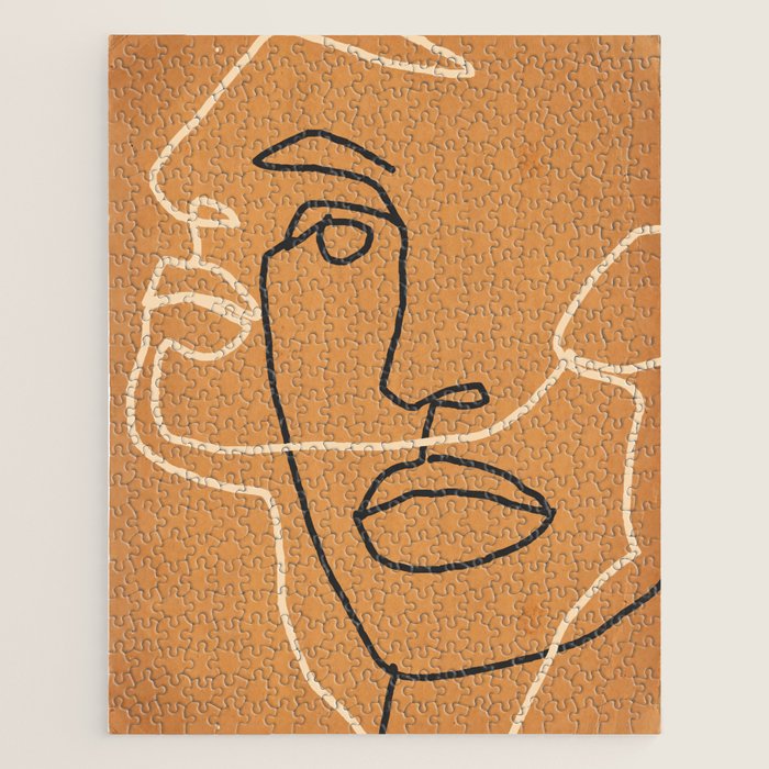 Abstract Face 6 Jigsaw Puzzle Gallery Image 1
