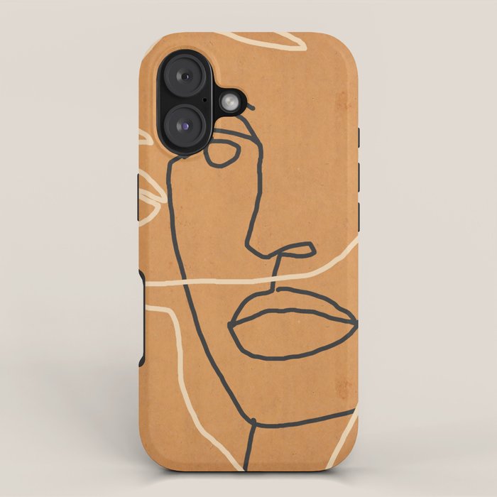 Abstract Face 6 iPhone Case Gallery Image 1