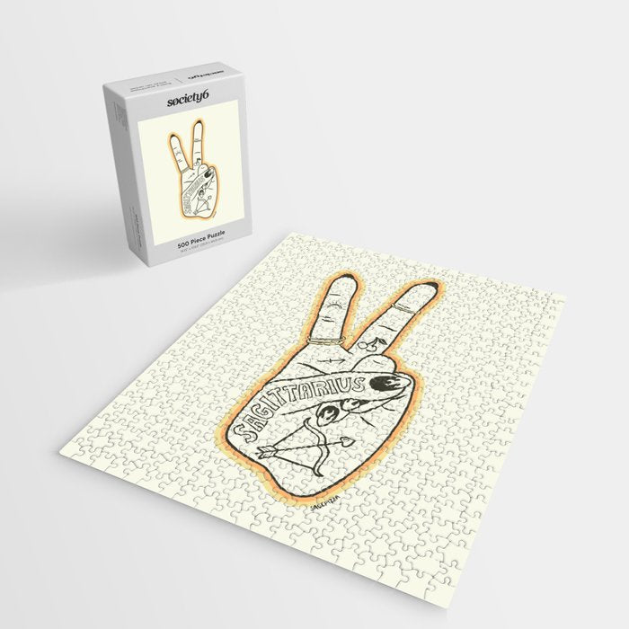 Sagittarius Hand Jigsaw Puzzle Gallery Image 2