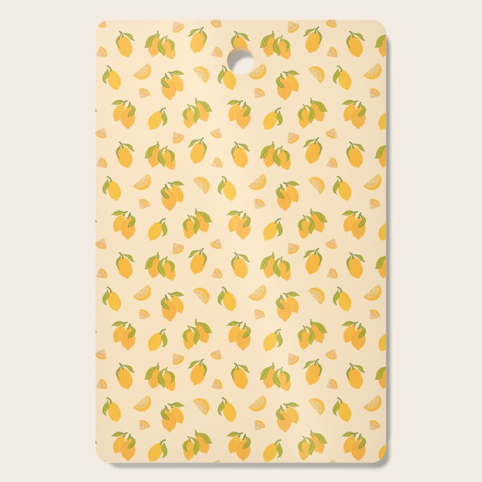 Amalfi Coast Lemons Cutting Board Gallery Image 1