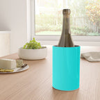 Neon Aqua Blue Bright Electric Fluorescent Color Wine Chiller Gallery Image 4