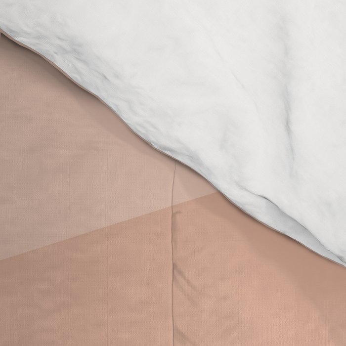 Abstract Color Waves - Neutral Pastel Comforter Gallery Image 4