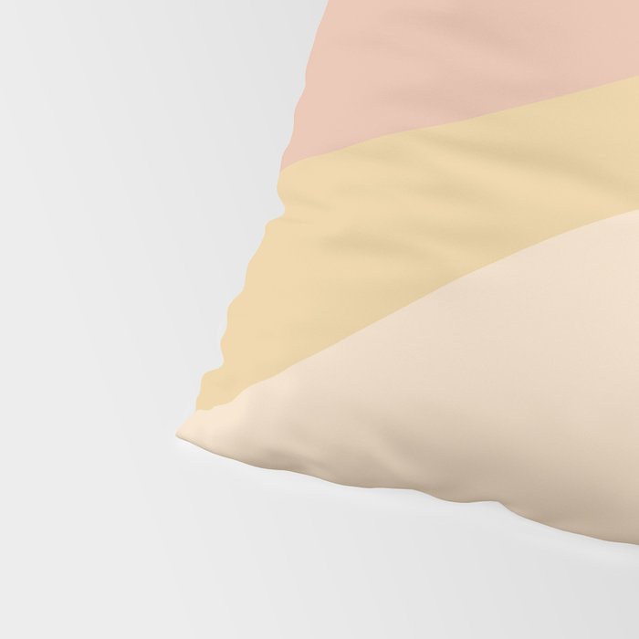 Abstract Color Waves - Neutral Pastel Pillow Sham Gallery Image 4