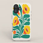 Orioles & Golden Poppy: Les Fleurs | Flower Market 04 | Spring Summer 23 iPhone Case Gallery Image 1