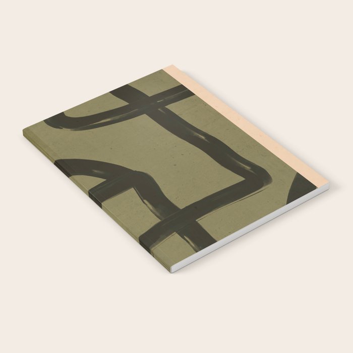 Abstract Line Art Eye 2 Notebook Gallery Image 1