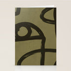 Abstract Line Art Eye 2 Stationery Card Gallery Image 2