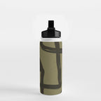 Abstract Line Art Eye 2 Water Bottle Gallery Image 2