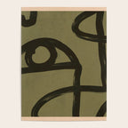 Abstract Line Art Eye 2 Poster Gallery Image 4