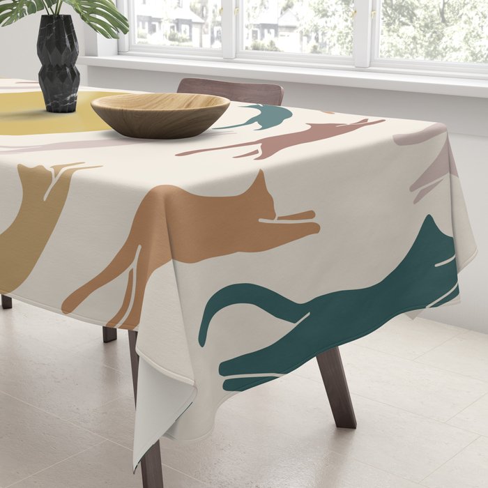Cat Landscape 166 Tablecloth Gallery Image 3