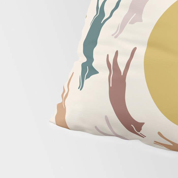 Cat Landscape 166 Pillow Sham Gallery Image 4