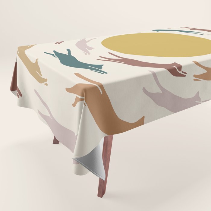 Cat Landscape 166 Tablecloth Gallery Image 1