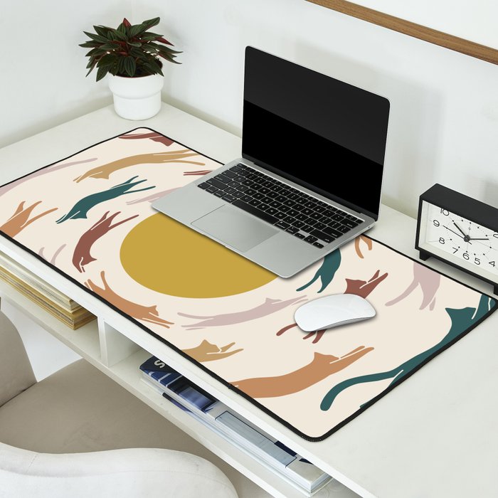 Cat Landscape 166 Desk Mat Gallery Image 2