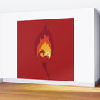 Phoenix Wall Mural Gallery Image 2