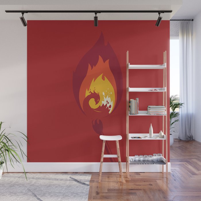 Phoenix Wall Mural Gallery Image 1