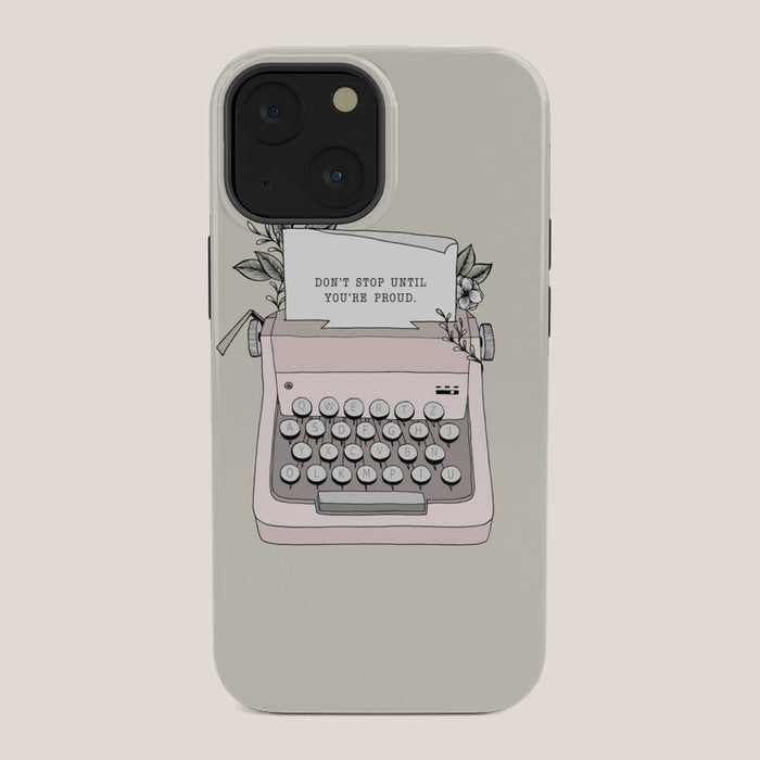 Don't Stop iPhone Case Gallery Image 2