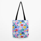Floral Medley - sky Tote Bag Gallery Image 2